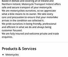 Motorbike Transport - Image 3/4
