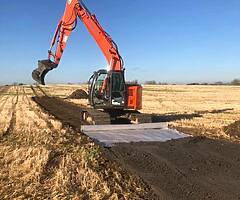 Digger hire with driver all groundwork - Image 6/10