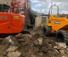 Digger hire with driver all groundwork - Image 7/10