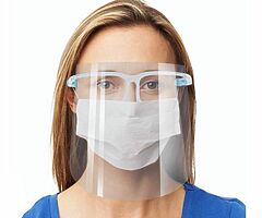 Face shields @ 1€ per set. 
Delivery arranged for bulk orders. 
VAT receipt available. - Image 3/3
