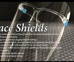 Face shields @ 1€ per set. 
Delivery arranged for bulk orders. 
VAT receipt available.