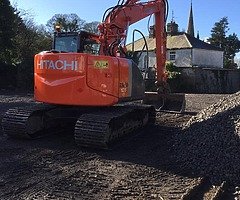 Digger hire with driver all groundwork