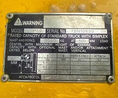 FOR SALE: Caterpillar Forklift - Image 6/10