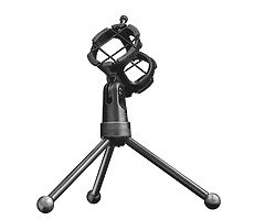 Trust Gaming Mantis Streaming PC Microphone, USB Connected, Including Shock Mount, Pop Filter and Tr