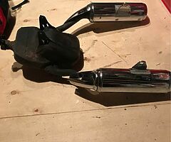 Yamaha TDM 850 Exhaust pipe