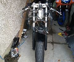 Two track bike race bike project