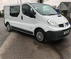 2008 Traffic 2.0 6 seater crew van psv 2020 good driver