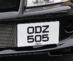 1999 Number plate Number plate