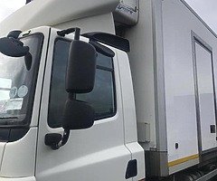 Rigid truck double evap fridge