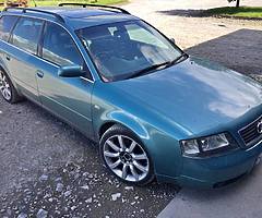 audi a6 1,9 tdi leather alloys tow bar-600€