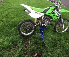 Kawasaki kx85 
  Big wheel 
