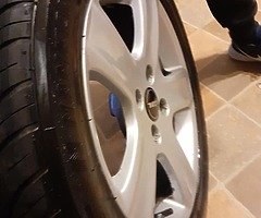 4x108 alloys next to new tires - Image 2/6