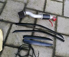 Sirt accord wind deflectors intake and earthing kit