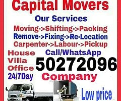 please call me 50272096 we do home, villa office moving/shifting.we are expert to move all kinds of