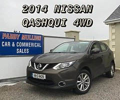2014 NISSAN QASHQUI 4x4