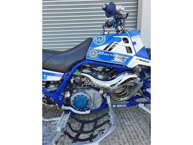 2002 yamaha banshee 350cc road legal quad. 

Its only just been road registered in April 2019 and h - 2/8