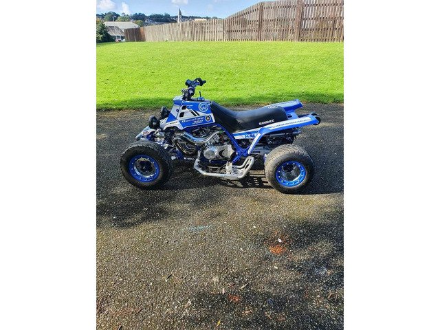 2002 yamaha banshee 350cc road legal quad. 

Its only just been road registered in April 2019 and h - 3/8