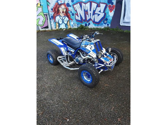 2002 yamaha banshee 350cc road legal quad. 

Its only just been road registered in April 2019 and h - 8/8