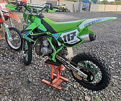 Kawasaki 85cc Small wheel