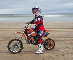 KTM 50cc Auto + Motorcross Gear