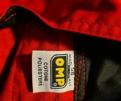 Ralliart WRC mechanics OMP overalls