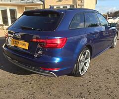 2017 Audi A4 20 tdi s line estate