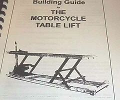 Motorcycle motorbike lift