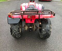 1998 Honda big red 4 wheel drive big red  300
