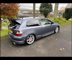 Honda civic sport with Type r k20