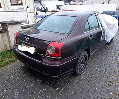 2007 Toyota avensis FOR PARTS ONLY