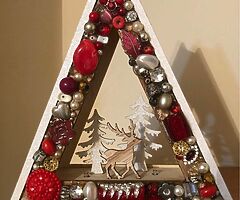 Fab light-up wooden Xmas scene