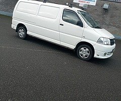 2010 toyota hiace  tax and tested