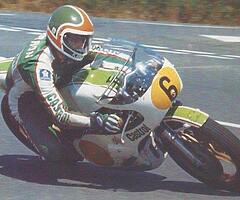 TOM HERRON - A3 Print / FRAMED PRINT - Isle of Man TT Ulster Grand Prix NW200 Joey Dunlop IOM TT