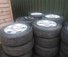 LARGE SELECTION ALLOYS WHEELS /TYRES