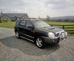 Hyundai santa Fe 04 diesel 2004