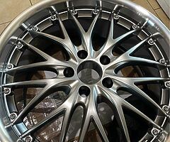 19" Sp 190 Alloy Wheels Fits Audi A4 A5 A6 A7 A8 Q3 Q5 TT Roadster 5x112 - Image 4/4