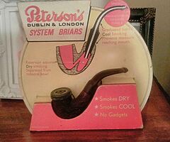 Paterson's pipe Show Card