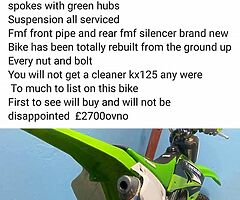 2007 kx 125 like new must see - Image 3/4