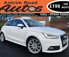 2015 AUDI A1 S LINE 1.6 TDI ** IBIS WHITE ** FINANCE AVAILABLE ** - Image 10/10