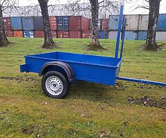 Brand new 6 x 4 steel trailer.... new  new  new
