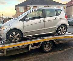 All vehicles wanted for recycling

 end of life certificate given to all vehicles

No keys no log bo