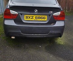 BMW 320d breaking