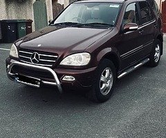 MERCEDES BENZ ML-CLASS 2002 COMMERCIAL AND DOE 11-08-19