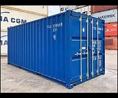 Looking 20ft steel container