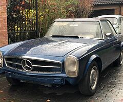 1965 Mercedes 230sl ‘Pagoda’ lhd manual