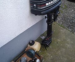 1999 Mercury-4 hp 2-stroke