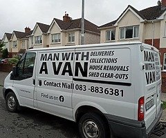 Man with a van blessington available