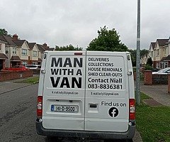 Man with a van blessington available