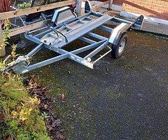 Erde single motorbike trailer - Image 5/5