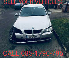 All vehicles wanted for recycling

 end of life certificate given to all vehicles

No keys no log bo